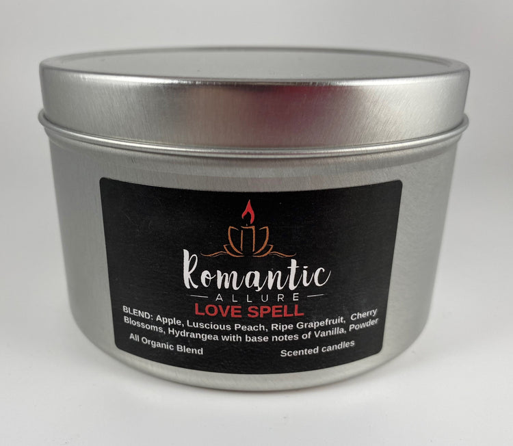 Love Spell Tin - Romantic Allure Candle Company