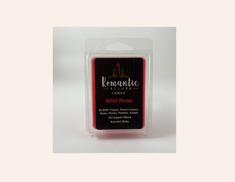 Wild Rose Wax Melt - Romantic Allure Candle Company