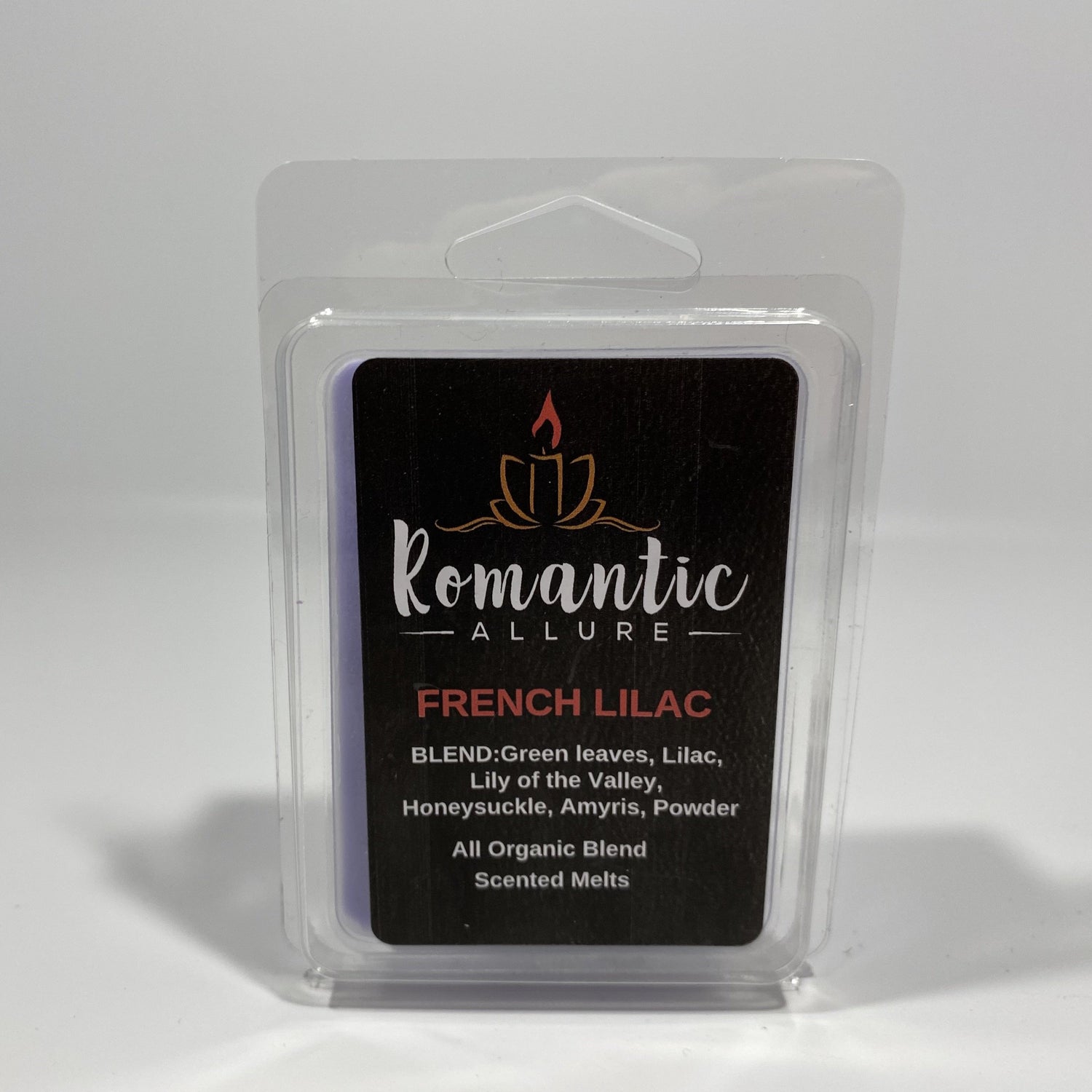 French Lilac Wax Melt - Romantic Allure Candle Company